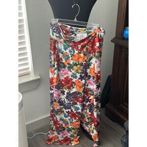Floral Flared Pants